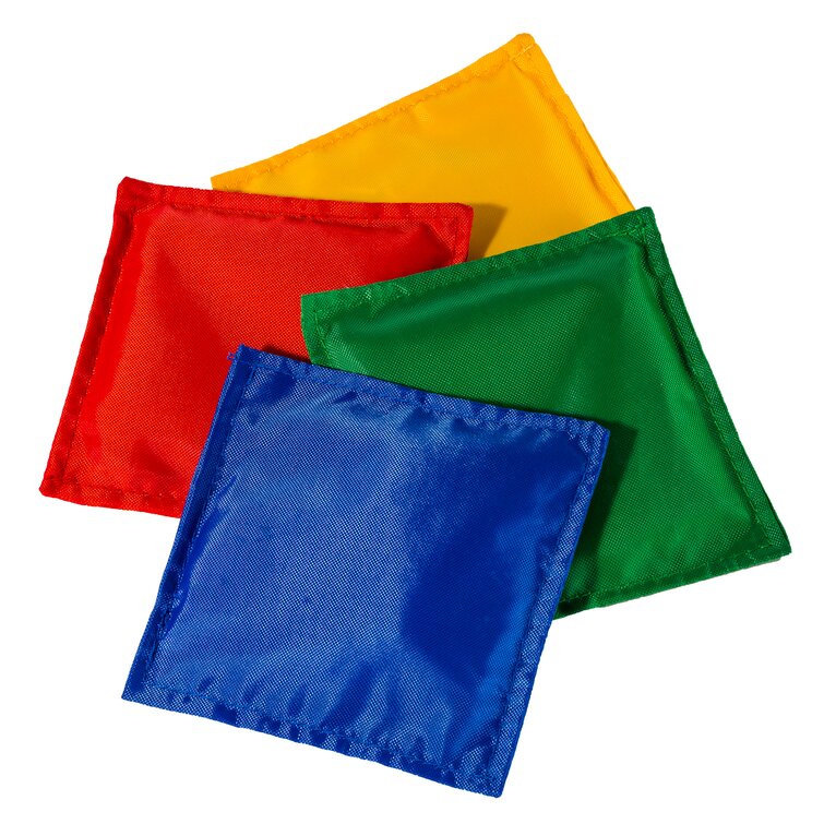 12 Piece Weather Resistant Fabric Bean Cornhole Bags Set 